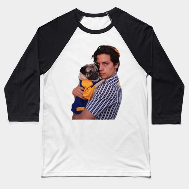 Cole Sprouse Sticker Baseball T-Shirt by Biscuit25